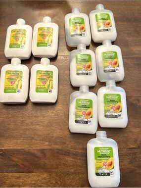 Garnier NUTRISSE Lot Bundle After Color Mask & Conditioner 1.35 oz Travel Size‎